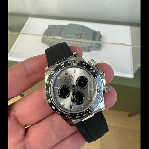 Rolex Daytona 126519LN-0006 40mm 18k white gold Silver