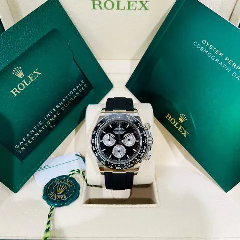 Rolex Daytona 126519LN 40mm White gold Black