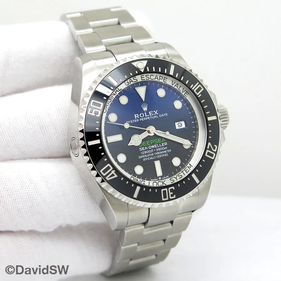 Rolex Sea-Dweller Deepsea 126660 44mm Stainless steel Black and Blue