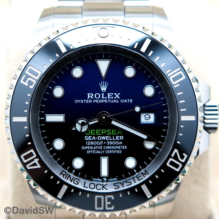 Rolex Sea-Dweller Deepsea 126660 44mm Stainless steel Black and Blue 2