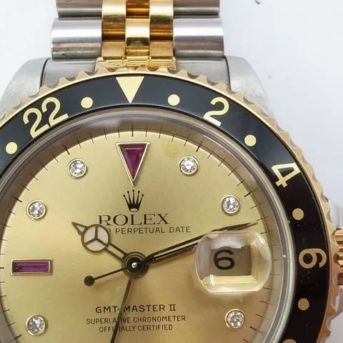 Rolex GMT-Master II 16713 40mm Yellow gold and Stainless steel Gold 7