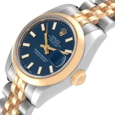 Rolex Lady-Datejust 179163 26mm Stainless steel Blue 3