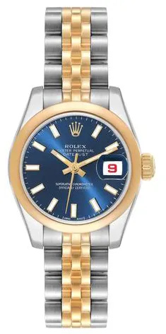 Rolex Lady-Datejust 179163 26mm Stainless steel Blue 6