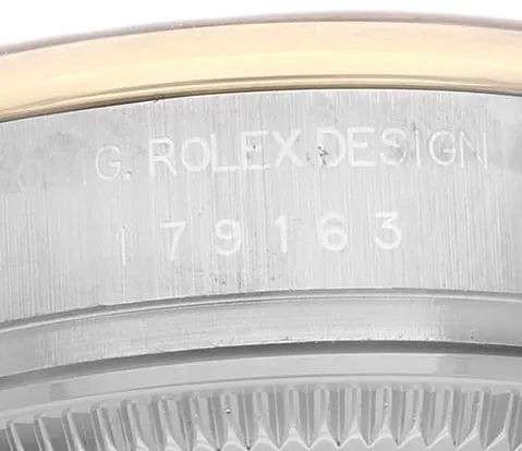 Rolex Lady-Datejust 179163 26mm Stainless steel Blue 7