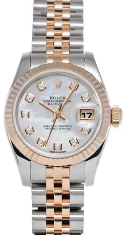 Rolex Lady-Datejust 179171NG 26mm Stainless steel Mother-of-pearl