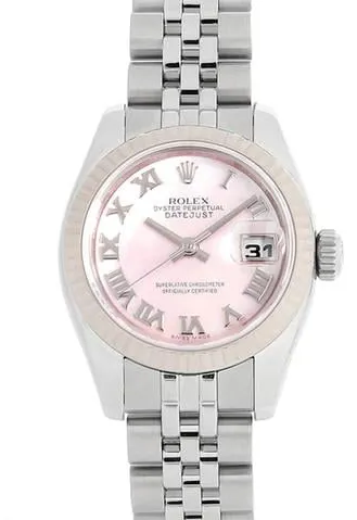 Rolex Lady-Datejust 179174NR 26mm Yellow gold and Stainless steel Pink