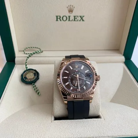 Rolex Sky-Dweller 326235 42mm Rose gold Brown 5