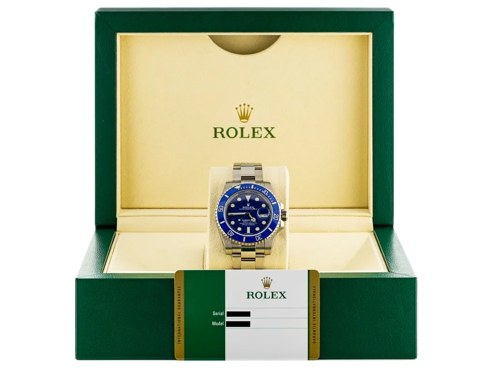 Rolex Submariner 116619LB 40mm White gold Blue 2