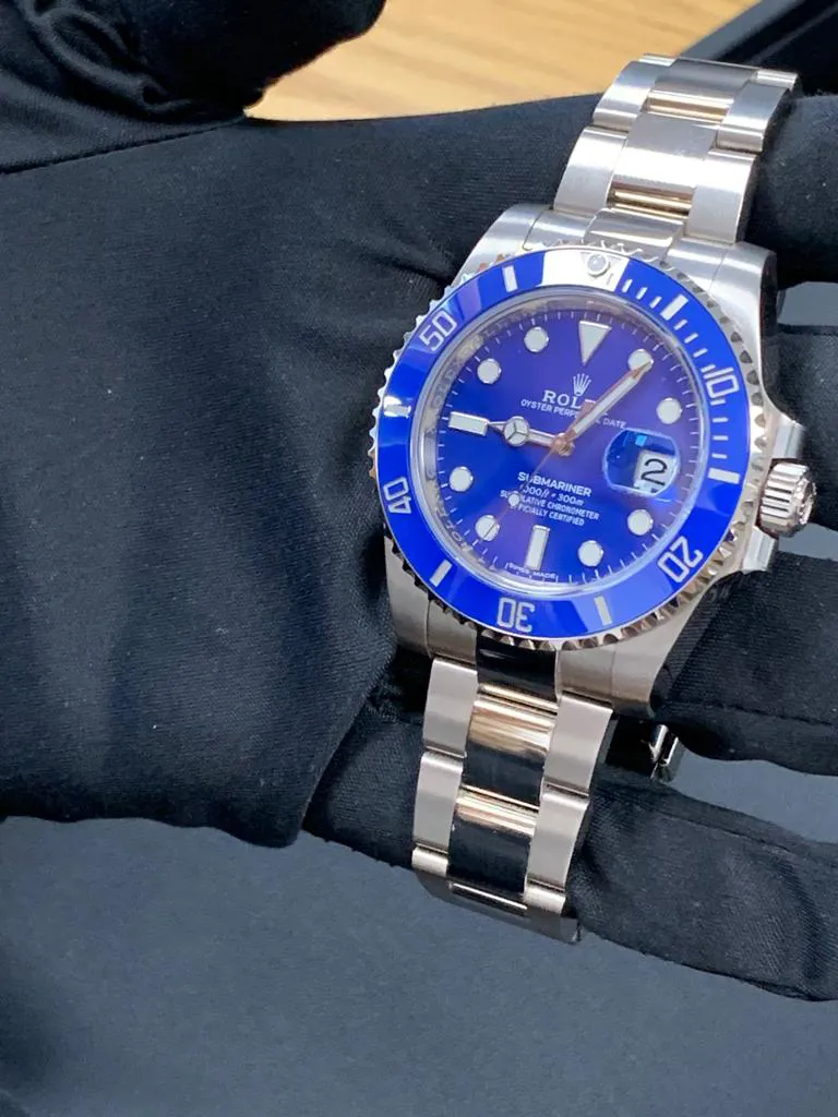 Rolex Submariner 116619LB 40mm White gold Blue 8