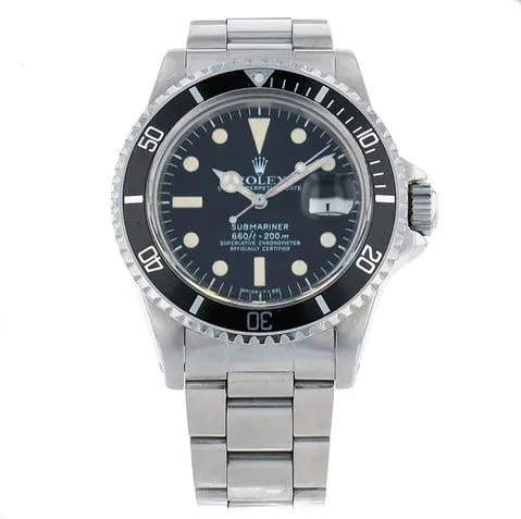 Rolex Submariner 1680 40mm Steel Black