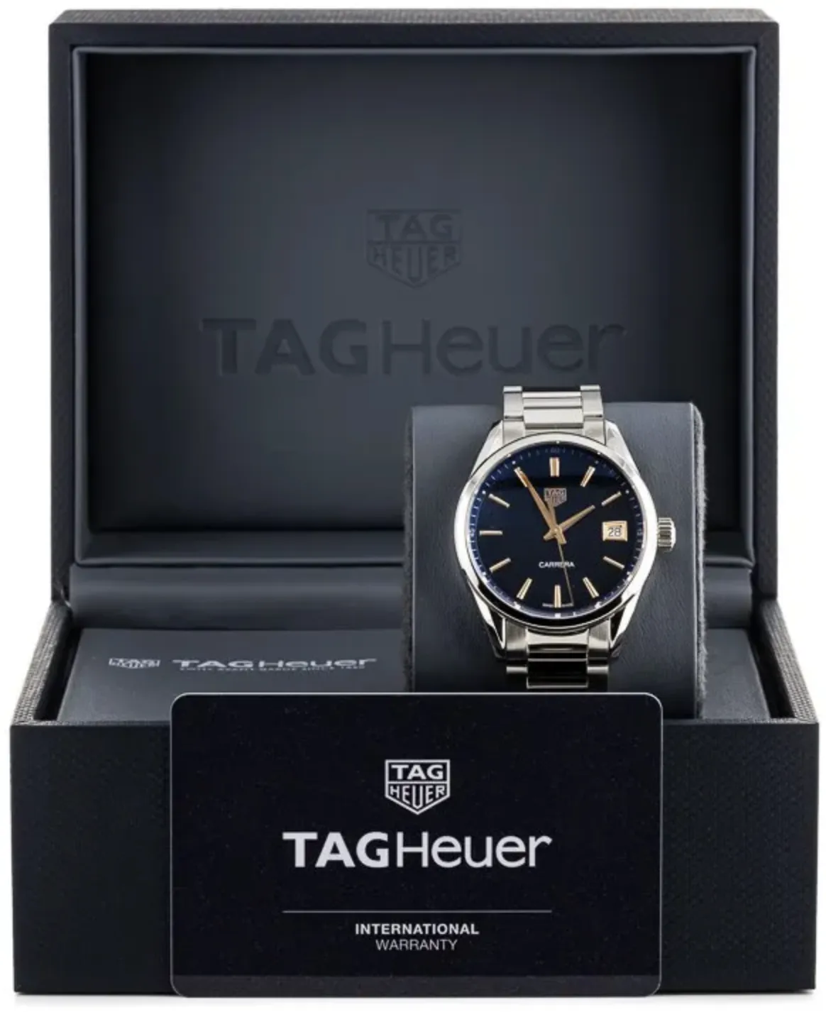 TAG Heuer Carrera Lady WBK1312.BA0652 36mm Stainless steel Blue 3