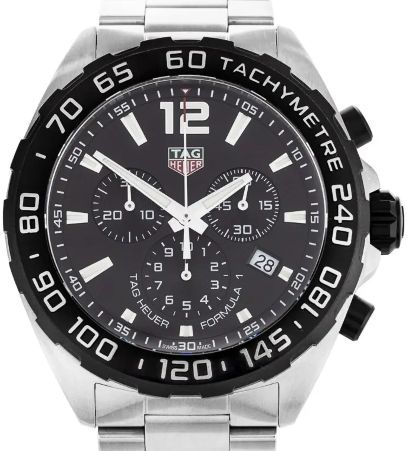 TAG Heuer Formula 1 CAZ1010 43mm Stainless steel Black