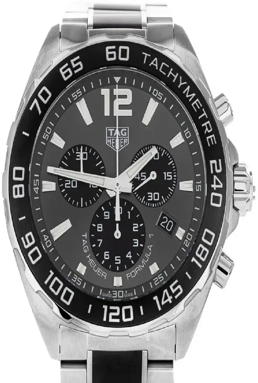 TAG Heuer Formula 1 Quartz Caz1011 43mm Stainless steel Grey