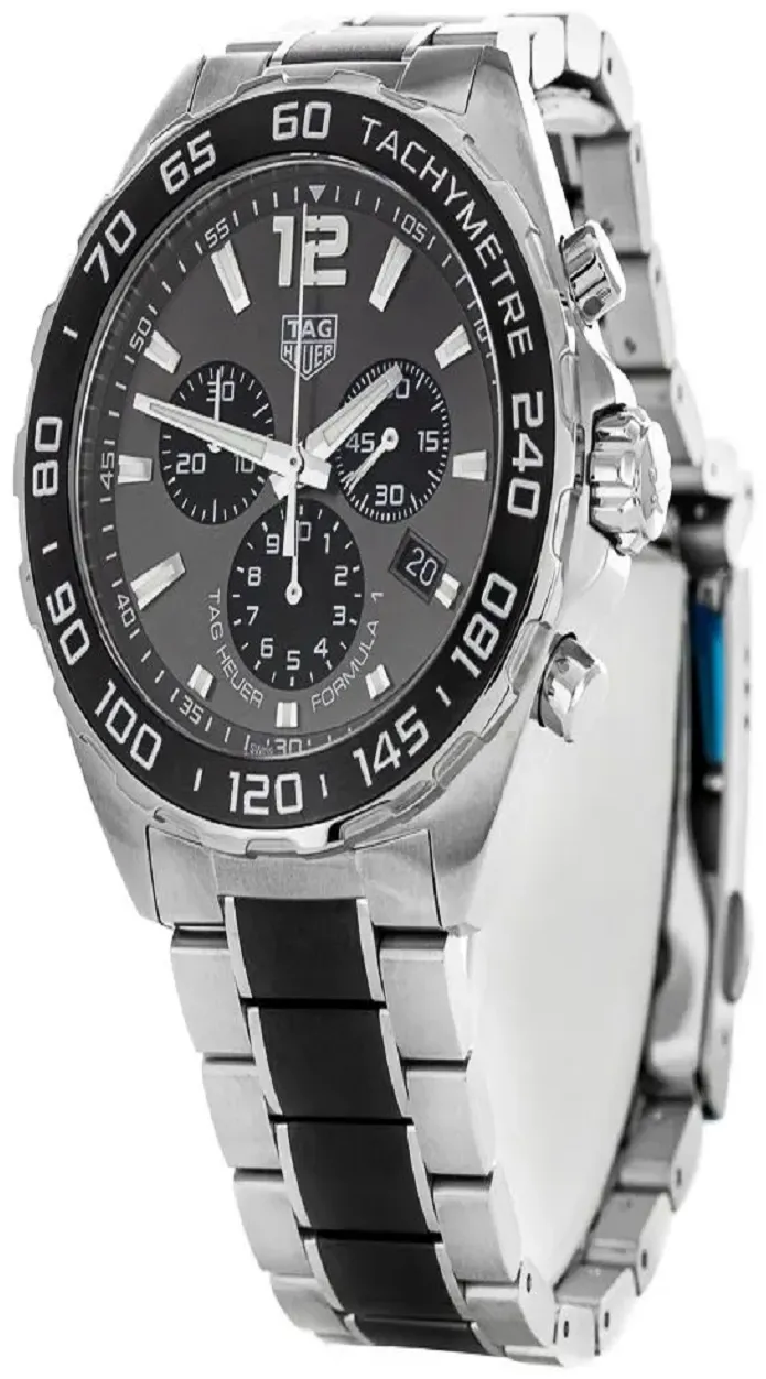 TAG Heuer Formula 1 Quartz Caz1011 43mm Stainless steel Grey 1