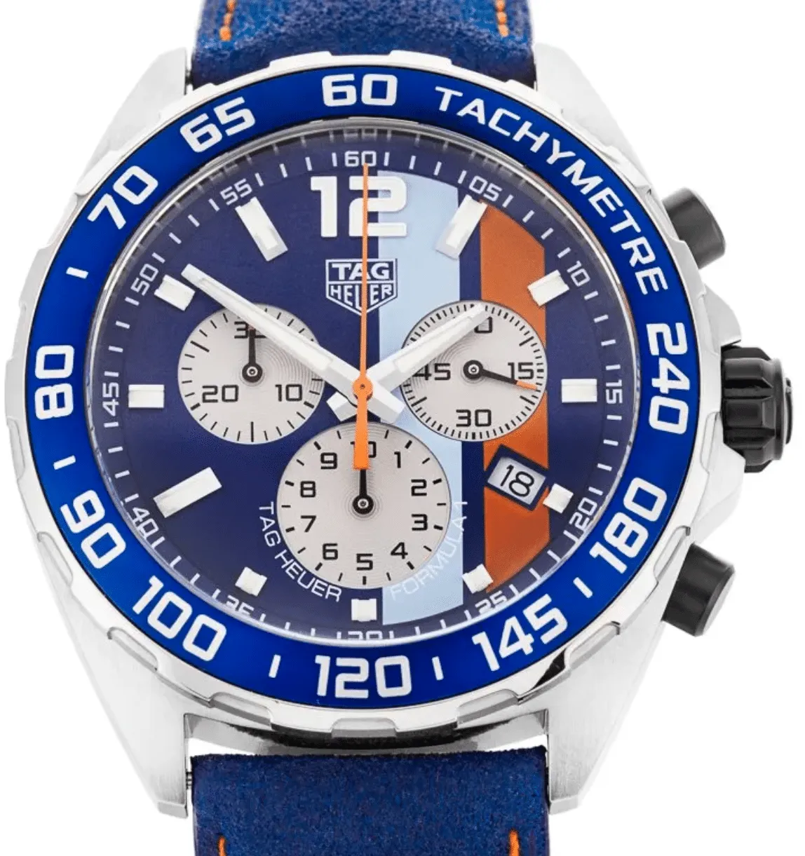 TAG Heuer Formula 1 CAZ101N.FC8243 43mm Stainless steel Blue