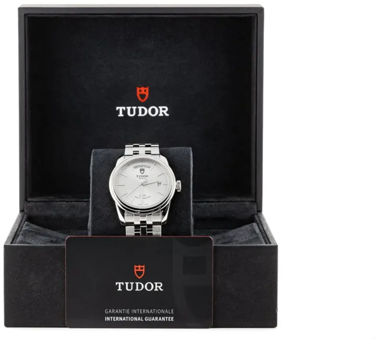 Tudor Glamour 56000 39mm Stainless steel Silver 4