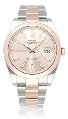 Rolex Datejust 41 126301 Rose gold Champagne