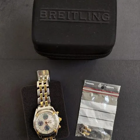 Breitling Chronomat B13050.1 39mm Gold/steel Mother-of-pearl