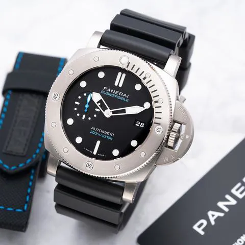 Panerai Submersible PAM 01305 47mm Titanium Black