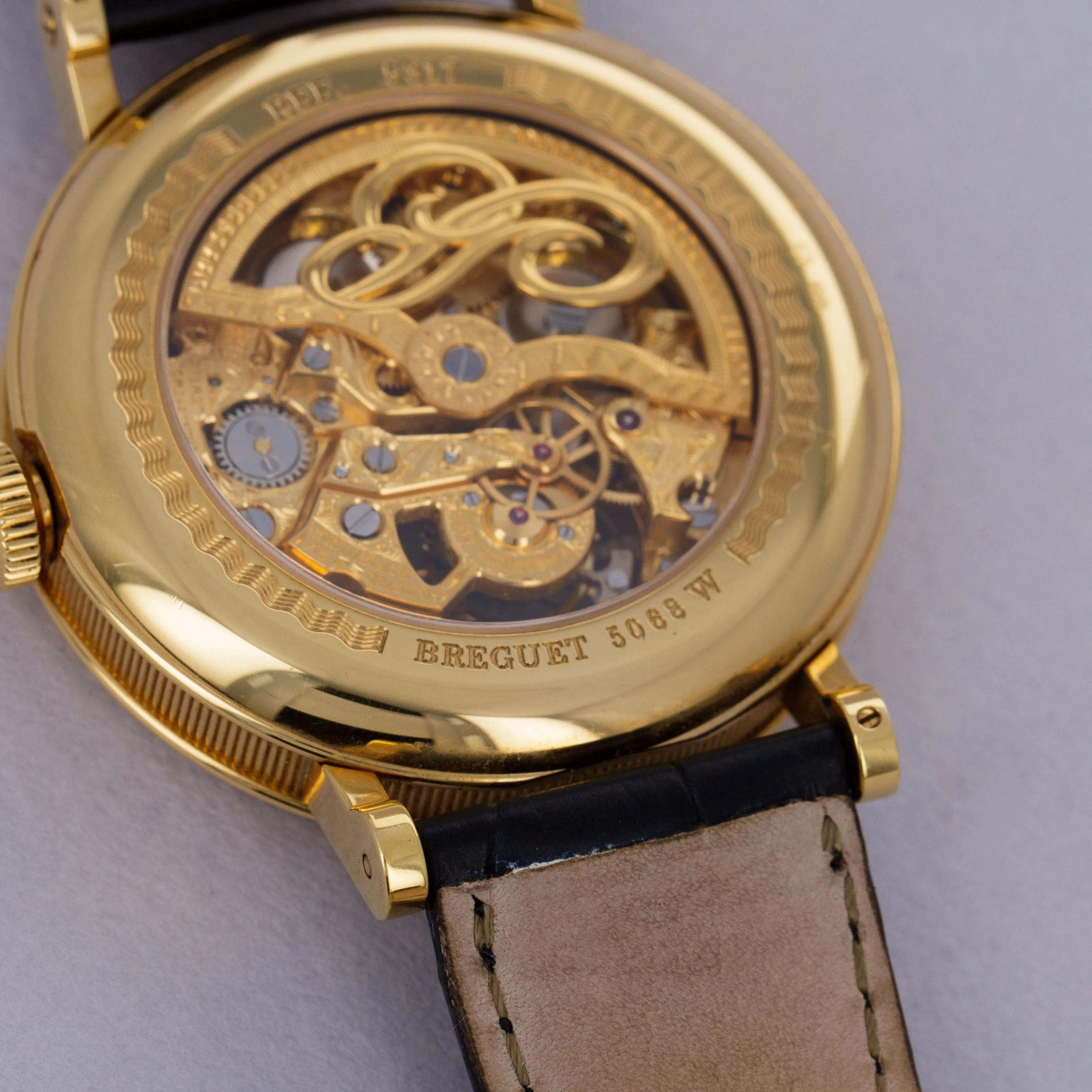 Breguet Classique Tourbillon 5317 39mm Yellow gold Silver 3