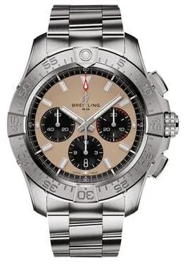 Breitling Avenger AB0147101A1A1 44mm Stainless steel Beige