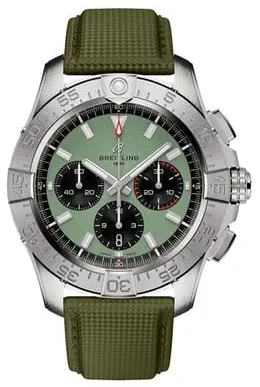 Breitling Avenger AB0147101L1X1 44mm Stainless steel Green