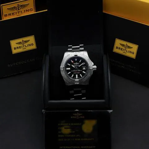 Breitling Avenger A17331 45mm Stainless steel Black 1