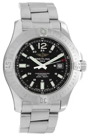 Breitling Colt A1738811 44mm Stainless steel Black