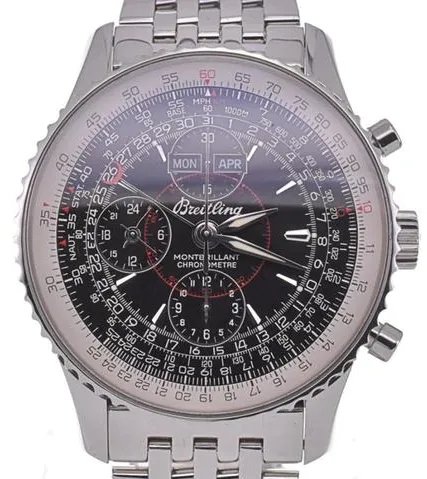 Breitling Montbrillant A21330 42mm Steel Black