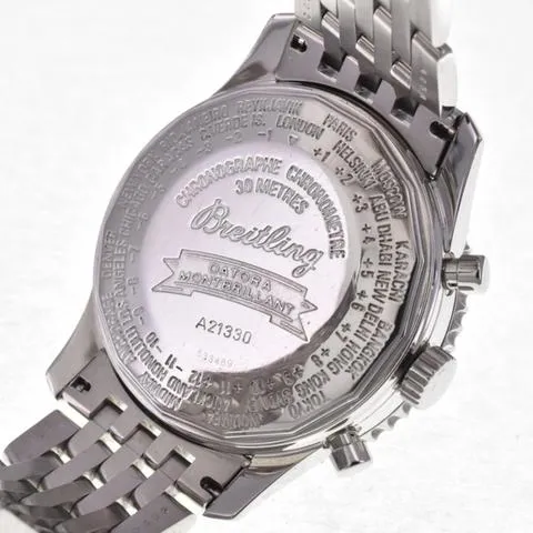 Breitling Montbrillant A21330 42mm Steel Black 5