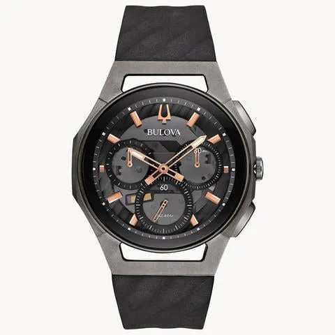 Bulova CURV 98A162 44mm Titanium Gray