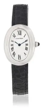 Cartier Baignoire 1955 22mm White gold