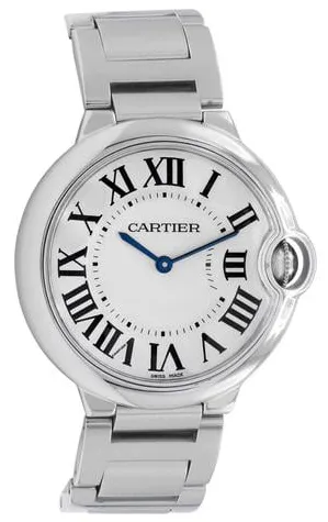 Cartier Ballon Bleu 36mm W69011Z4 36mm Stainless steel Silver