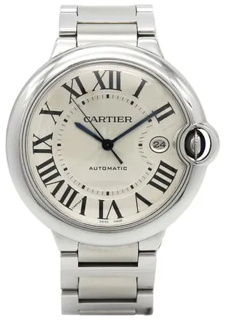 Cartier Ballon Bleu 42mm W69012Z4 42mm Stainless steel Silver