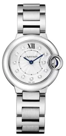 Cartier Ballon Bleu W4BB0029 28mm Stainless steel Silver