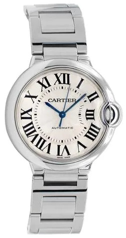 Cartier Ballon Bleu W6920046 36mm Stainless steel White