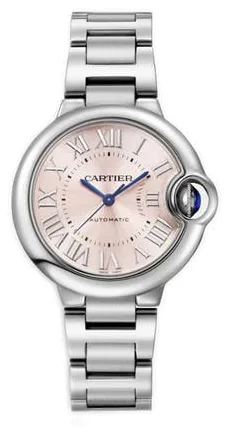 Cartier Ballon Bleu WSBB0068 33mm Stainless steel Rose