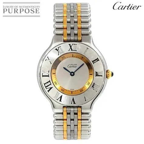 Cartier Must 21 34mm Stainless steel Silver