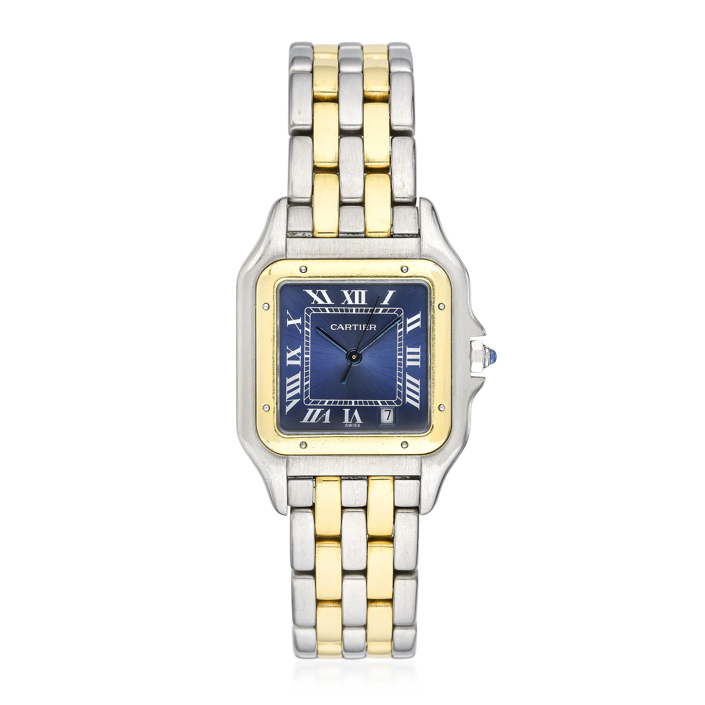 Cartier Panthère 187949 26.5mm Steel and gold Blue