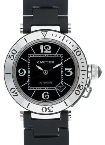 Cartier Pasha W31077U2 40mm Steel Black