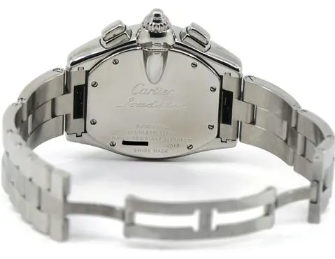 Cartier Roadster 2618 40mm Stainless steel White 2