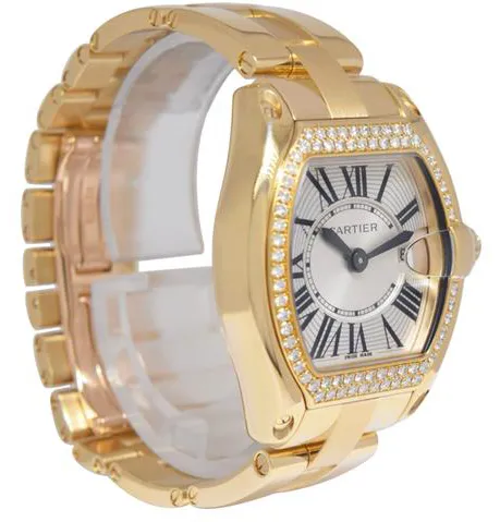 Cartier Roadster 2676 31mm Yellow gold Silver 6