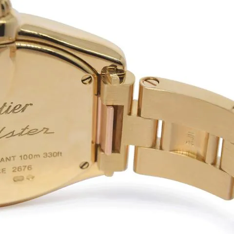 Cartier Roadster 2676 31mm Yellow gold Silver 11