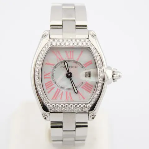 Cartier Roadster W6206006 32.9mm Stainless steel Mother-of-pearl 10