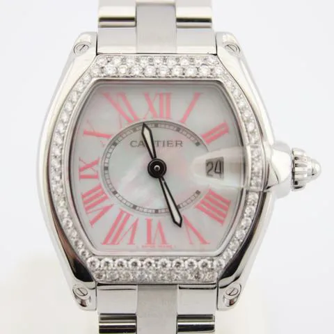 Cartier Roadster W6206006 32.9mm Stainless steel Mother-of-pearl 11