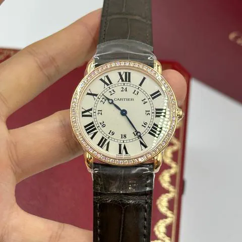 Cartier Ronde de Cartier WR000651 36mm Rose gold Silver