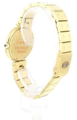 Cartier Santos 8191 27.5mm Yellow gold White 4