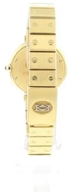 Cartier Santos 8191 27.5mm Yellow gold White 5