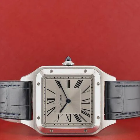 Cartier Santos Dumont WSSA0022 43.5mm Stainless steel Silver 1