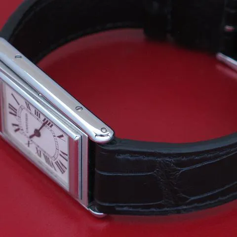 Cartier Tank 2390 25mm Stainless steel White 14